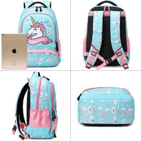 img 2 attached to Рюкзак Unicorn Elementary Bookbags Resistant