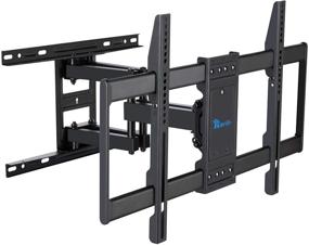 img 4 attached to 📺 Rentliv Full Motion TV Wall Mount: Dual Articulating Arms, Swivels, Tilts, and Rotates for 37-70 Inch TVs, Holds up to 132lbs - Max VESA 600x400mm