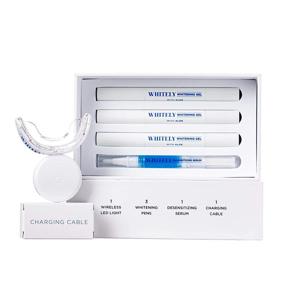 img 3 attached to WHITELY Wireless Teeth Whitening Kit with Aloe Leaf Extract Whitening Agent: Effective and Convenient