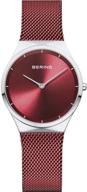 bering 12131 303 collection stainless steel scratch resistant logo