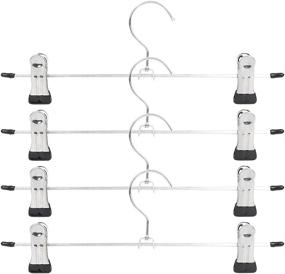 img 4 attached to 👖 BestValue Go Skirt Pant Boot Hanger: Space-Saving Solution with Adjustable Clips (5-Pack)