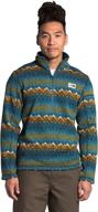 the north face men's gordon lyons novelty 1/4 zip jacket logo