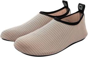 img 3 attached to Super Shopping Zone Barefoot Diving Sports Men's Shoes for Athletic