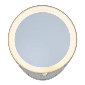 img 2 attached to Enhanced Precision: Tweezerman Adjustable Lighted Mirror for Perfect Grooming and Makeup Application