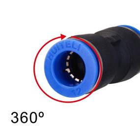 img 2 attached to 💨 Pneumatic Fittings with Straight Connectors Unveiled