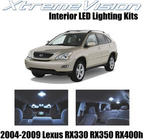 img 4 attached to XtremeVision внутренний LED для Lexus RX330 RX350 RX400H 2004-2009 (6 штук) Набор LED освещения интерьера Cool White с инструментом для установки.