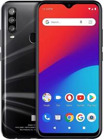 img 4 attached to 📱 BLU VIVO XII 2020 - Unlocked 128GB Smartphone with All Day Battery, Triple 48MP Camera, 6.3" HD+ Infinity Display - US Version, Black