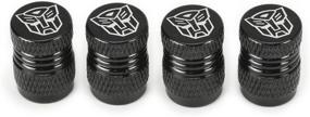 img 3 attached to 🚗 Transform Your Ride with Pilot TRF-0101E Autobots Valve Caps - Set of 4