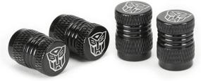 img 2 attached to 🚗 Transform Your Ride with Pilot TRF-0101E Autobots Valve Caps - Set of 4