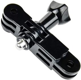 img 1 attached to GOHIGH Straight Joint Mount with Long and Short Same Direction Adjustable Arm Extension Joints - Action 📸 Camera Accessories for GoPro Hero 9 8 7 6 5 4 3 3+, SJ4000, SJ5000, SJ7000, Xiaomi YI