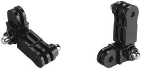 img 2 attached to GOHIGH Straight Joint Mount with Long and Short Same Direction Adjustable Arm Extension Joints - Action 📸 Camera Accessories for GoPro Hero 9 8 7 6 5 4 3 3+, SJ4000, SJ5000, SJ7000, Xiaomi YI