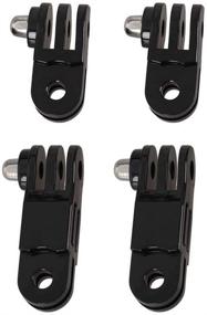 img 4 attached to GOHIGH Straight Joint Mount with Long and Short Same Direction Adjustable Arm Extension Joints - Action 📸 Camera Accessories for GoPro Hero 9 8 7 6 5 4 3 3+, SJ4000, SJ5000, SJ7000, Xiaomi YI