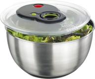 🥗 emsa turboline salad spinner: fast and efficient medium silver spinner for fresh and crispy salads logo