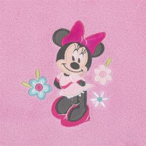 img 2 attached to 🎀 Розовое одеяло Disney Минни: уютный и пушистый маст-хэв для детей!