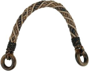 img 1 attached to 👜 Enhance Your Purse with Sunbelt Fasteners 12-Inch Roped Handle in Brown