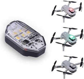 img 4 attached to 🚁 ULANZI DR-01 Strobe Drone Light: Anti-Collision Lighting for Night Flights - 3 Colors, 9 Modes - Compatible with DJI Mavic 2 Pro, DJI Mini, Phantom, Inspire, Matrice - 250mAh Rechargeable