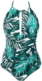 img 3 attached to CUPSHE One Piece Swimsuit Swimwear XX Large Women's Clothing for Swimsuits & Cover Ups