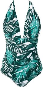 img 4 attached to CUPSHE One Piece Swimsuit Swimwear XX Large Women's Clothing for Swimsuits & Cover Ups
