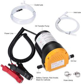 img 2 attached to 12V 80W Genew Oil Change Pump Extractor for Car, Boat, Motorbike, Truck, RV, ATV, and More - Diesel Fluid Oil Quick Extract Transfer Pump Scavenge Suction Kit