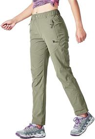 img 3 attached to 👖 Rdruko Women's Outdoor Lightweight Quick-Dry Sportswear Pants with Water-Resistant Pockets for Hiking