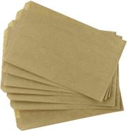 🛍️ my craft supplies - 200 brown kraft paper bags, 5 x 7.5: perfect for candy buffets & merchandise display logo