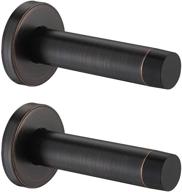 jqk door stopper oil rubbed bronze logo