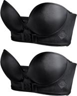 strapless upwingsbra wireless invisible underwear women's clothing logo