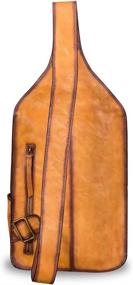 img 3 attached to 🎒 Genuine Leather Handcrafted Crossbody Shoulder Backpacks