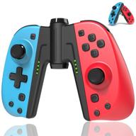🎮 tutuo wireless controller for nintendo switch / switch lite - programmable macros, turbo, motion control, dual vibration (red/blue) логотип