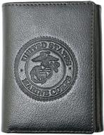 💼 premium marine leather wallet - officially licensed for top-notch style and durability logo