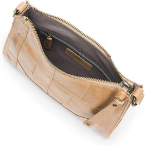 img 3 attached to Frye Melissa Patchwork Crossbody Brown Women's Handbags & Wallets