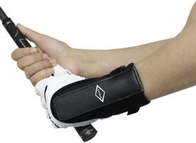 img 2 attached to 🏌️ Pro Power Band Wrist Brace by Scott Edward - Golf Swing Aid for Smooth and Connected Training, Correct Gesture Alignment, and Golf Beginner Practice Tool