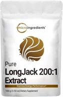 🌱 indonesia origin longjack tongkat ali extract powder - 200:1 concentrate, 100g - natural testosterone and libido booster, maximum strength, vegan-friendly logo