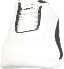 img 3 attached to PUMA Kart Sneaker - Sleek Black, Gray, and Violet Design for Racing Enthusiasts