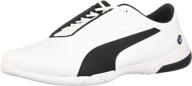 puma kart sneaker - sleek black, gray, and violet design for racing enthusiasts logo