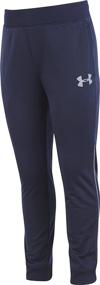 img 1 attached to Стильная и удобная детская одежда для мальчиков из коллекции Under Armour Pennant Tapered Charcoal - идеально подходит для активных детей!