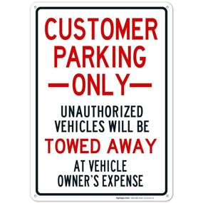 img 4 attached to 🅿️ Enhance Customer Parking Experience with our Exclusive Sign Legend