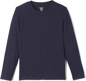 img 1 attached to Boys' Long Sleeve French Toast Crewneck Tee T-Shirt