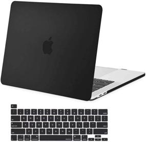 img 4 attached to MOSISO MacBook Pro 16 inch Case 2020/2019 Release A2141, Slim Hard Shell Protective Cover with Touch Bar & Touch ID, Keyboard Cover Skin - Black