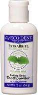 🦷 eco-dent international mint tooth whitener powder - 2 oz (pack of 3) logo