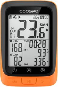 img 4 attached to 🚴 COOSPO Wireless GPS Bike Computer: Waterproof Tracker with Bluetooth/ANT+, LCD Display & Auto Backlight