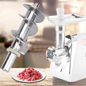 img 2 attached to 🔩 Yencoly Meat Mincer Screw: Efficient Kitchen Accessories for Electric Meat Grinders, Non-Toxic Meat Grinder Parts for Home Use