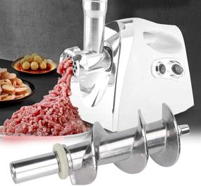 img 3 attached to 🔩 Yencoly Meat Mincer Screw: Efficient Kitchen Accessories for Electric Meat Grinders, Non-Toxic Meat Grinder Parts for Home Use