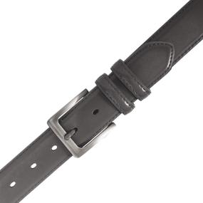 img 1 attached to 👔 Jiguoor Leather Belts for Casual and Business Wear