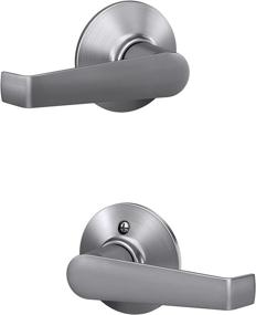 img 4 attached to 🚪 Satin Chrome Schlage F10CS V ELA 626 Elan Light Commercial Passage Lever: Effortless Access with Contemporary Style