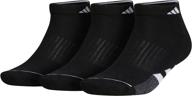 adidas men's low cut cushioned socks (pack of 3) логотип