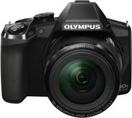 capturing moments with precision: olympus stylus sp-100ee ihs 16 mp digital camera logo