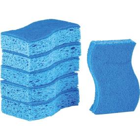 img 1 attached to Scotch Brite Non Scratch Scrub Sponges Pack