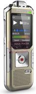 enhanced philips voice tracer dct6500: 3 mic high-fidelity music recording & wireless remote logo