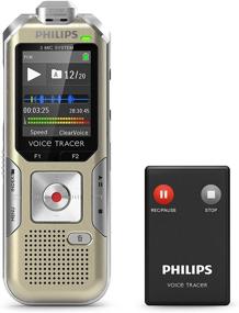 img 3 attached to Enhanced Philips Voice Tracer DCT6500: 3 Mic High-Fidelity Music Recording & Wireless Remote